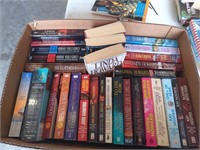 Large lot of paperback novels