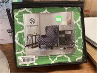 Green chair cover