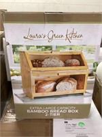 2 tier XL capacity bread box