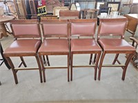 Nice set of (4) bar stools