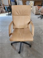 High back executive rolling office chair