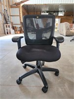Ergonomic back rolling office chair