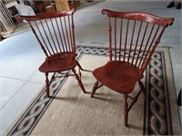 Set of (2) beautiful Windsor chairs