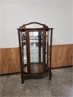 Small curio cabinet