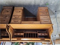 Riverside furniture oak rolltop desk
