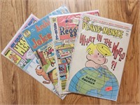 Four Old Comic Books