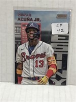 Ronald Acuna Jr. Baseball Card