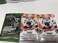 Unopened Packs of NHL Hockey Trading Cards