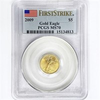 2006 $5 1/10oz American Gold Eagle PCGS MS70
