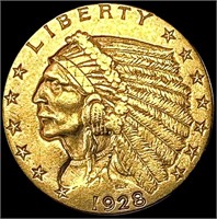1928 $2.50 Gold Quarter Eagle