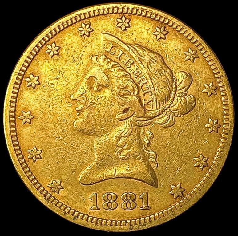 1881 $10 Gold Eagle