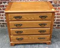 4 Drawer Oak Chest by Link Taylor "Countryside"