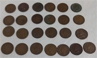 25 Quality Indian Head Cents