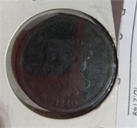 Rare 1840 US Large Cent in Great Condition