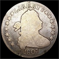 1807 Draped Bust Half Dollar NICELY CIRCULATED