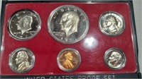 1973 US Proof Set  6 Coins