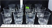 (12) Libbey Clear Glass Tumblers