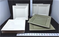 (11) Williams Sonoma -  Square Plates