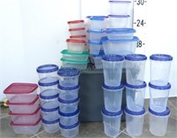 (43) Food Storage Containers w/Tote