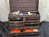 Vintage Tool Box & Contents