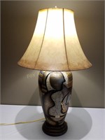 31" High Modern Art Lamp
