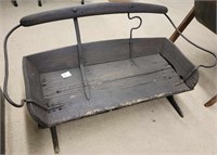 Antique Primitive Horse Carriage Seat