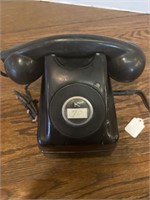 Vtg Kellogg Red Bar Telephone with Ringer/No Dial