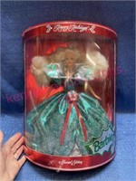 1995 Happy Holidays Barbie in box
