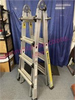 Cosco 17ft Alum. Ladder (300-lb rated) nice