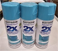 3 Cans Rust-Oleum Painters Touch 2X Ultra Cover
