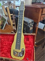 Vtg. Fender Electric Steel Lap Guitar w/case