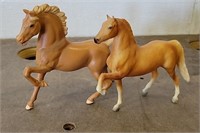 (2) Vintage Horses