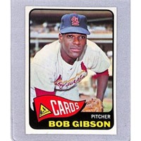 1965 Topps Bob Gibson Nice Condition