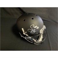 Saquon Barkley Signed Replica Helmet Jsa Coa