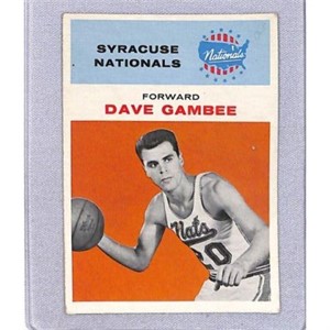 1961 Fleer Basketball Dave Gambee