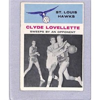 1961 Fleer Basketball Clyde Lovellette