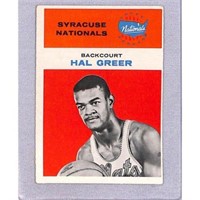 1961 Fleer Basketball Hal Greer