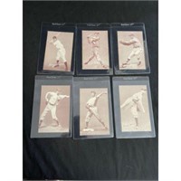 (11) 1950's Baseball Exhibit Cards Nice Shape