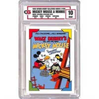 1992 Skybox Mickey And Minnie Graded 10