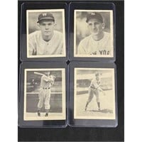 (4) 1939 Playball Baseball Cards
