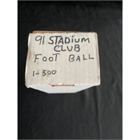 1991 Stadium Club Football Complete Set 1-500