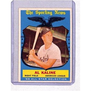 1959 Topps Al Kaline Allstar Nice Shape