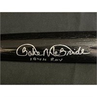 Bake Mcbride Signed Bat Schwartz Coa