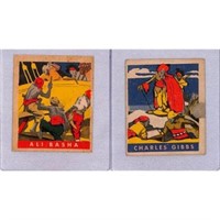 (5) 1948 Leaf Pirate Gum Cards