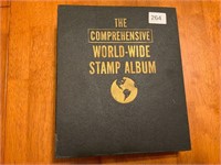 Vintage Comprehensive World Wide Stamp Album