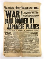 Honolulu Star-Bulletin Newspaper Attacked Pearl