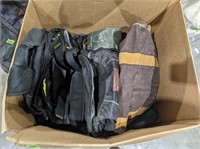 BOX ASSORTED COOLER BAGS, DUFFLE BAGS ETC