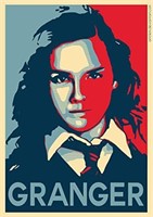 Go Awesome Hermione Granger for President Poster
