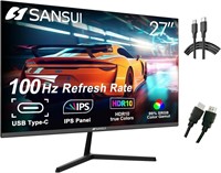 New / Sealed SANSUI Monitor 27 inch IPS 100Hz