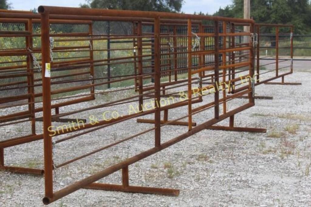 24' HD CATTLE PANEL WITH 11' 10" GATE